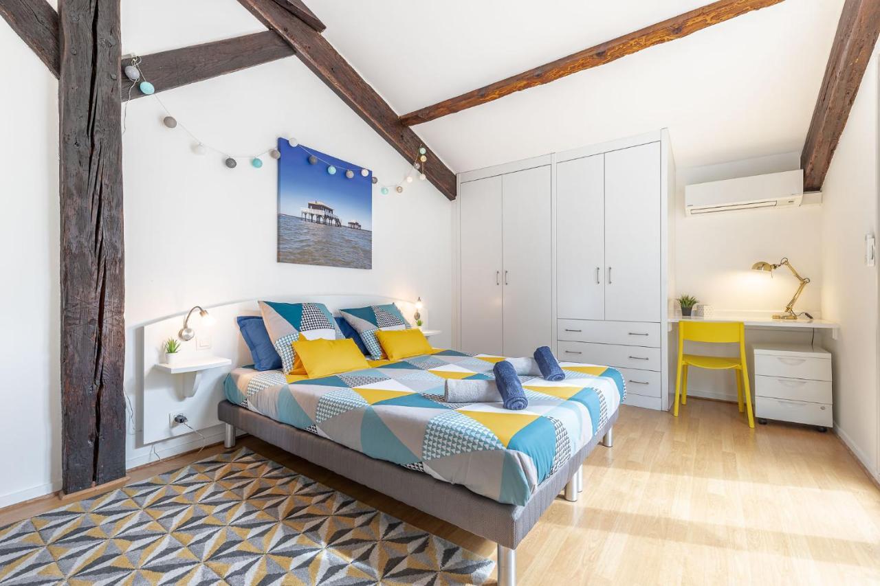 Aux Portes De Bordeaux Le Patio Samba Mindurguest เบกเลส์ ภายนอก รูปภาพ
