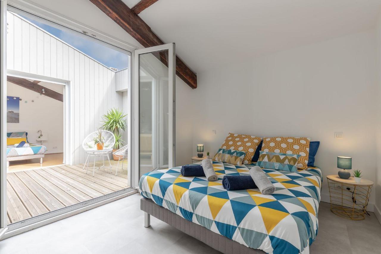 Aux Portes De Bordeaux Le Patio Samba Mindurguest เบกเลส์ ภายนอก รูปภาพ