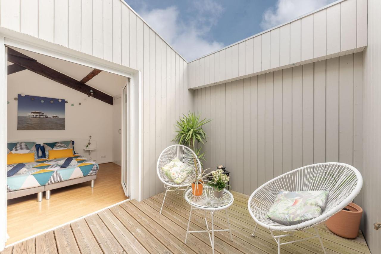 Aux Portes De Bordeaux Le Patio Samba Mindurguest เบกเลส์ ภายนอก รูปภาพ